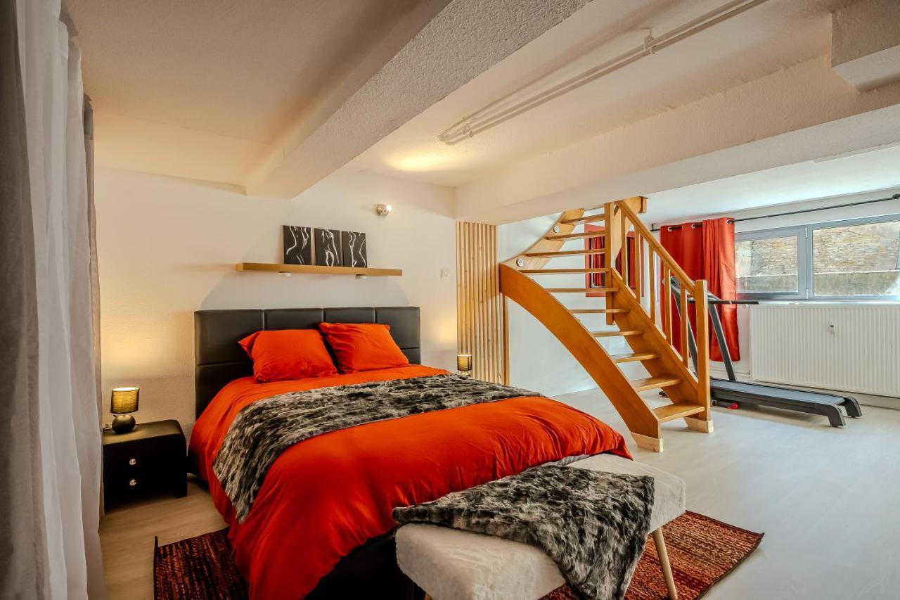 Cocon Relax - Jacuzzi - Cinema Apartment Montbeliard Ngoại thất bức ảnh